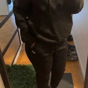 ALO Yoga Black Pantsuit